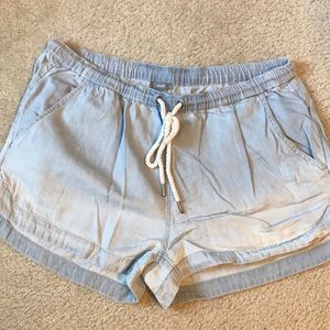 Aerie Chambray Shorts